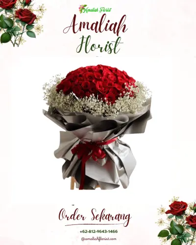 Buket Bunga di Medokan Ayu